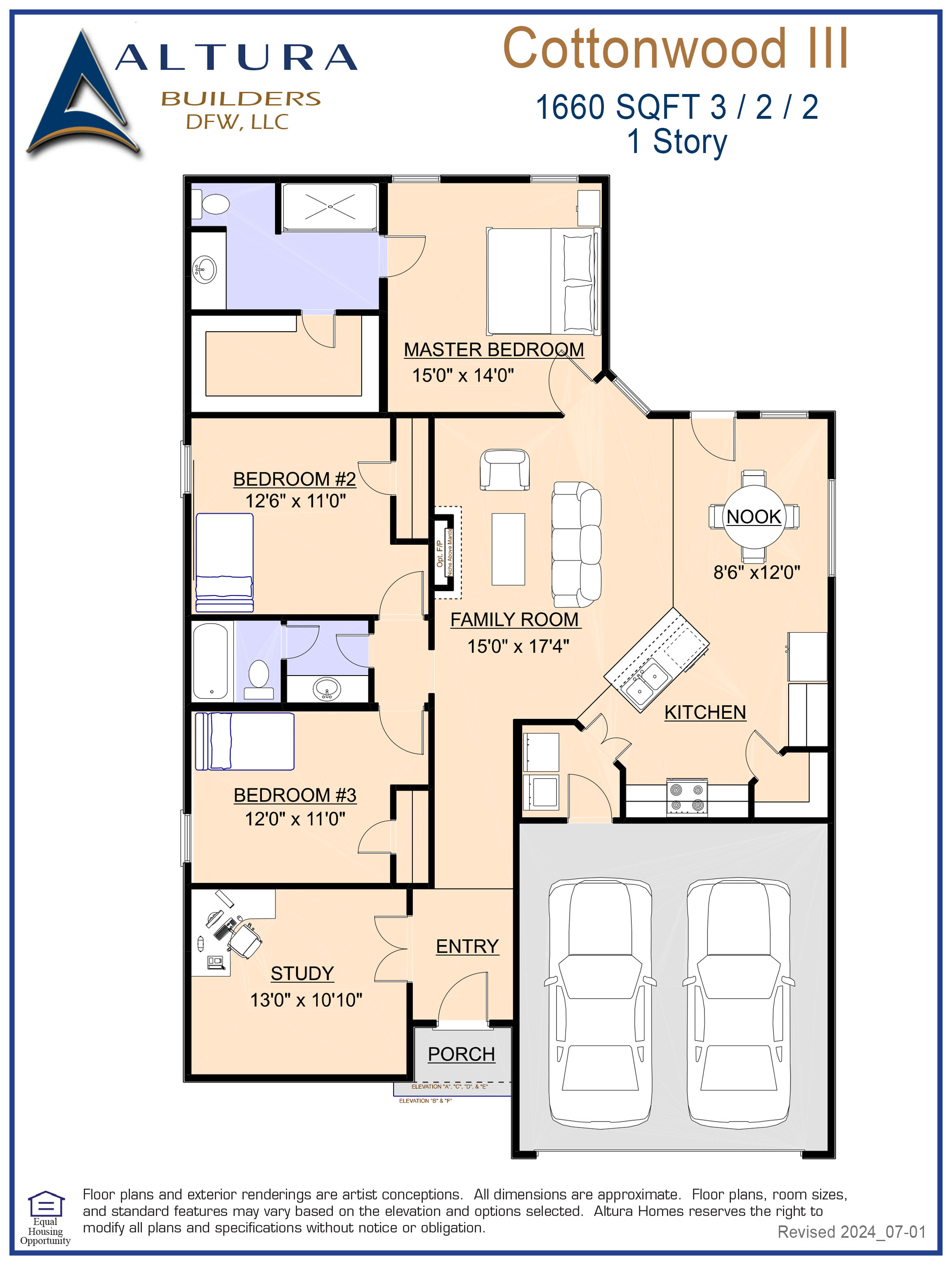 Cottonwood III floor plan