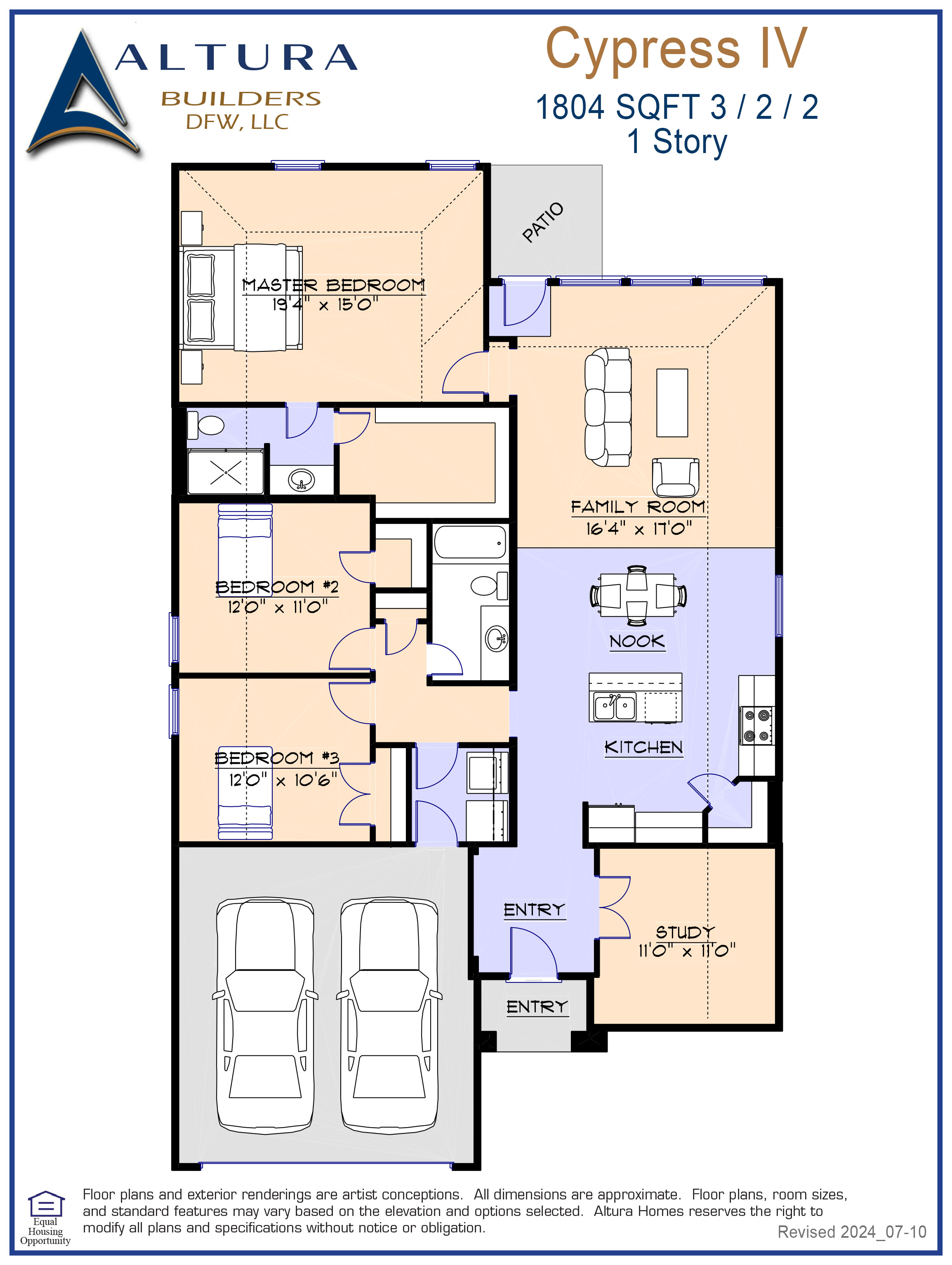Cypress IV floor plan