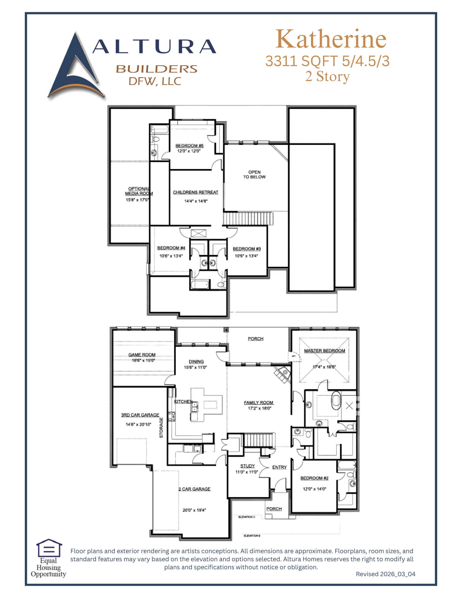 Katherine floor plan