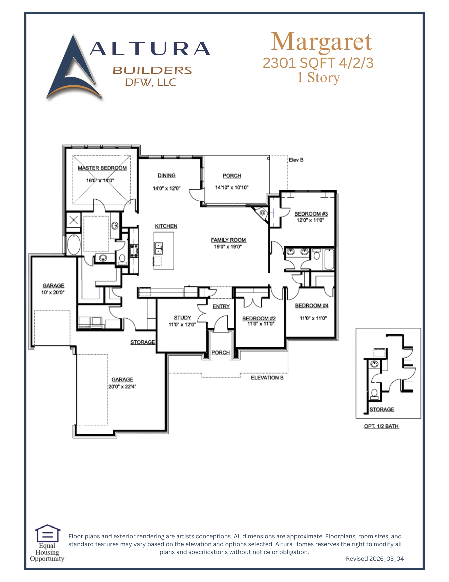 Margaret floor plan