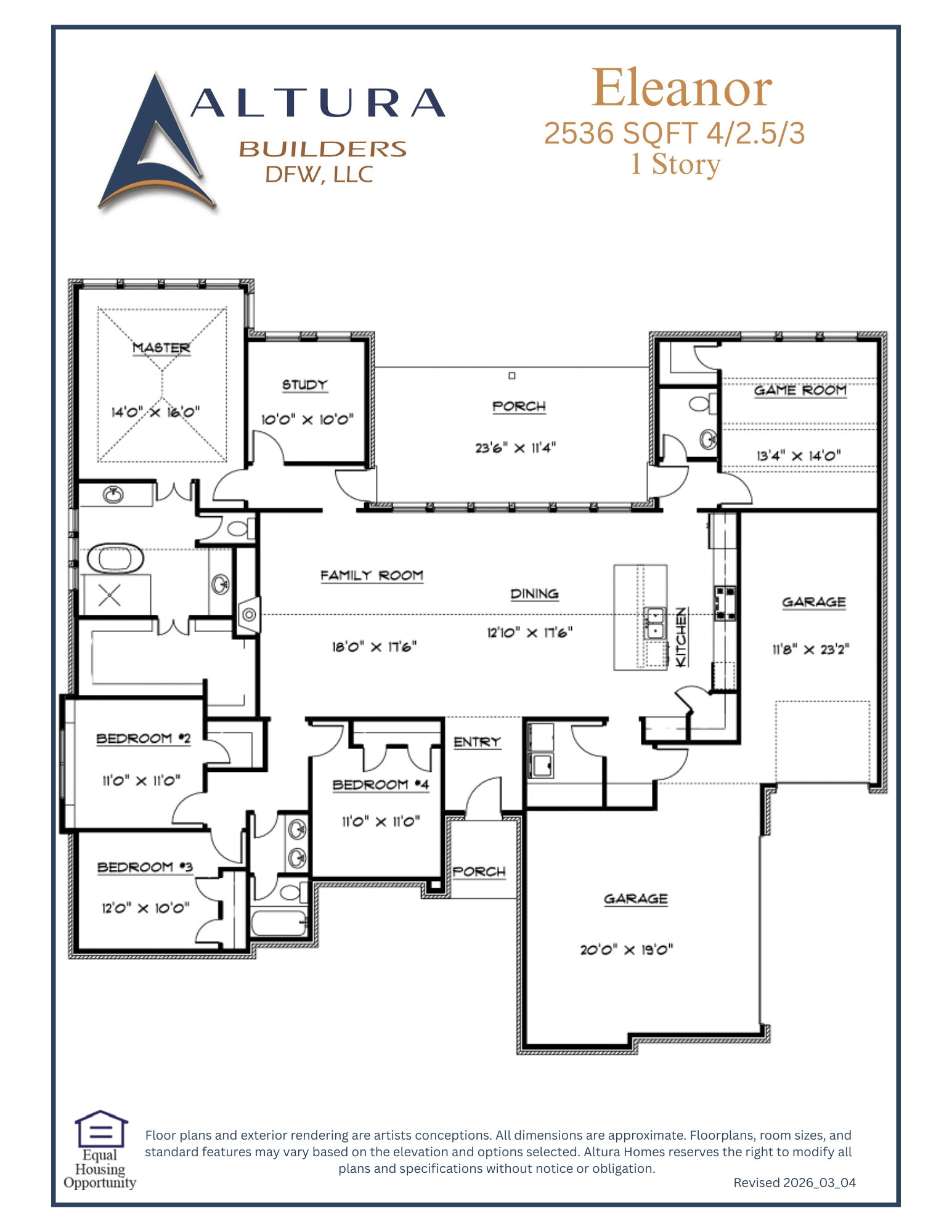 Eleanor floor plan