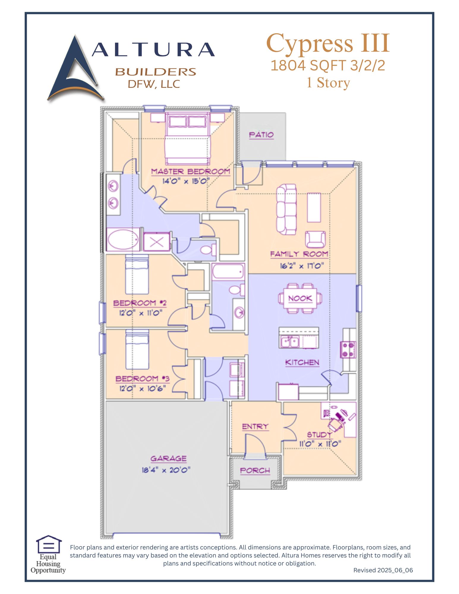 Cypress III floor plan