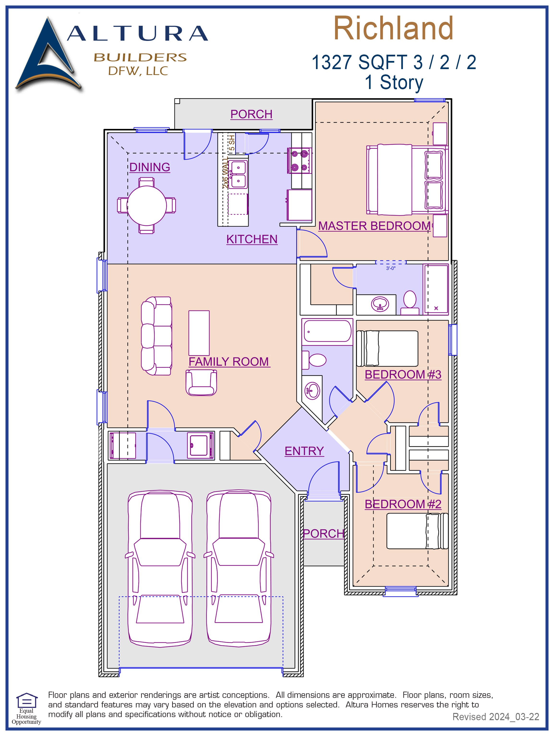 Richland floor plan