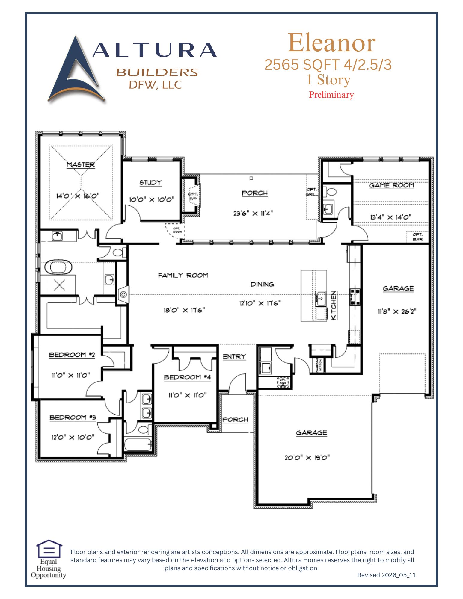 Eleanor floor plan