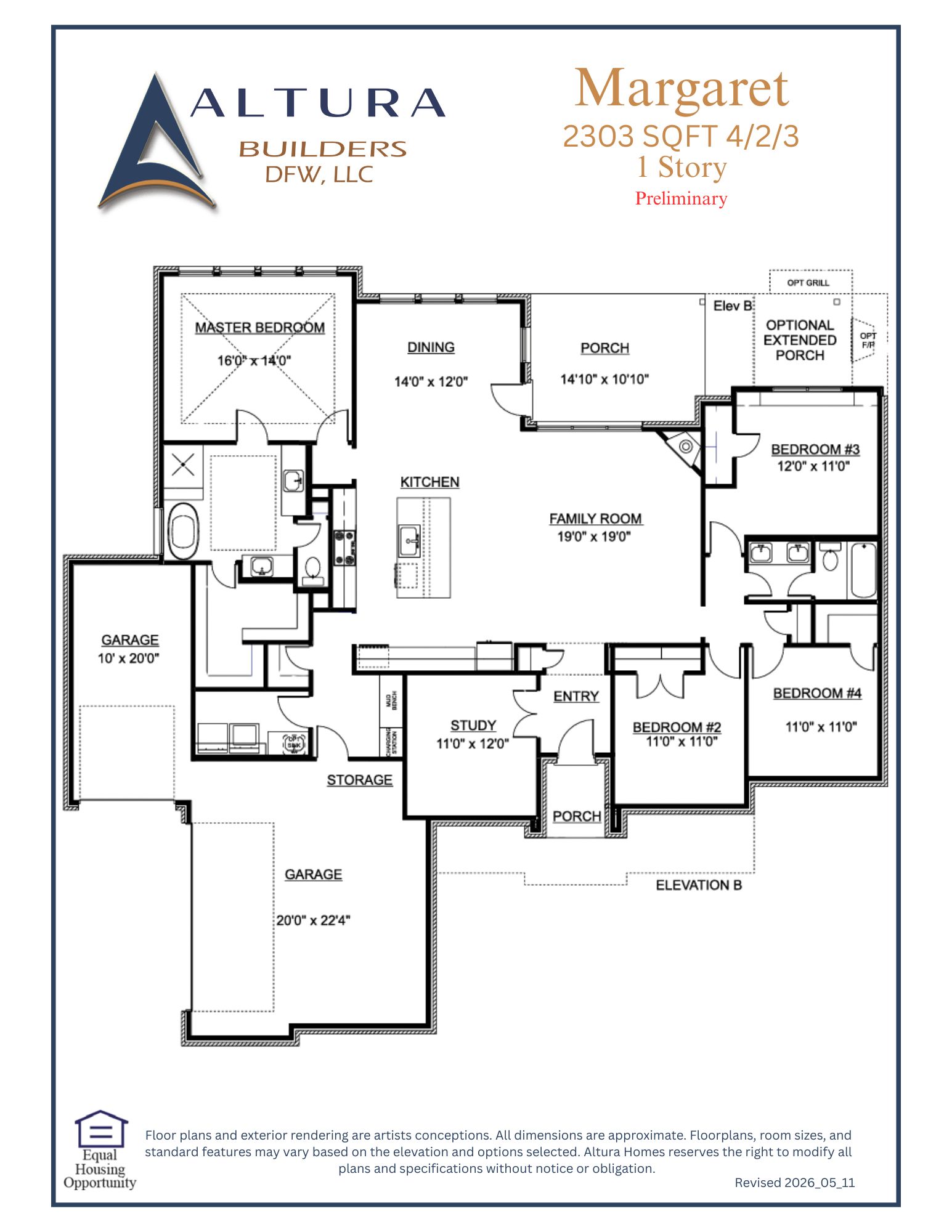 Margaret floor plan