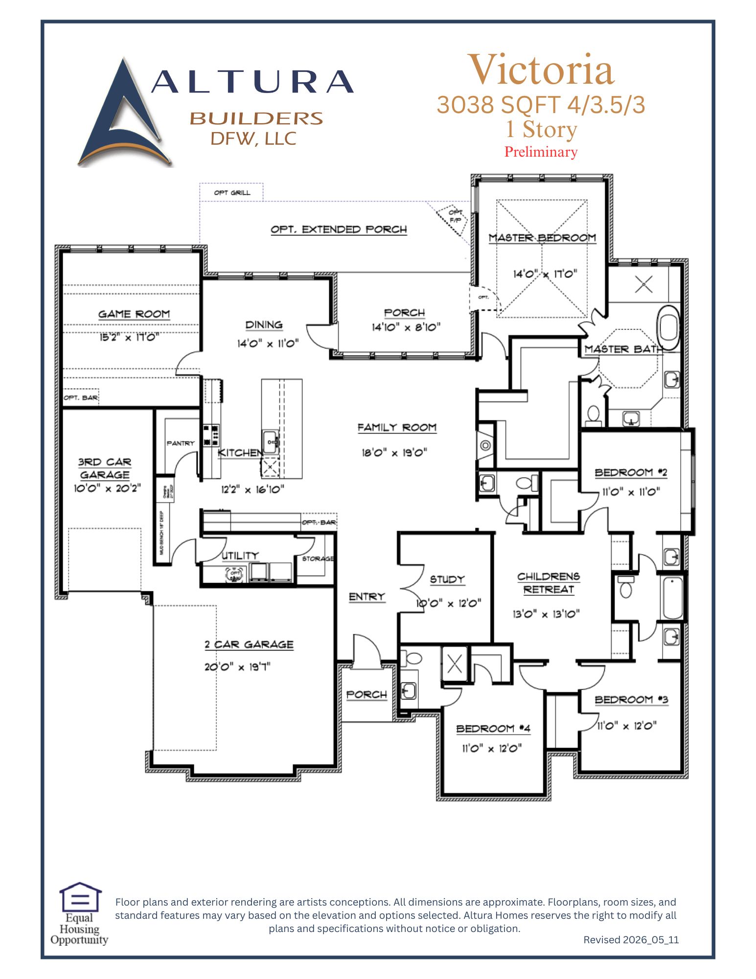 Victoria floor plan