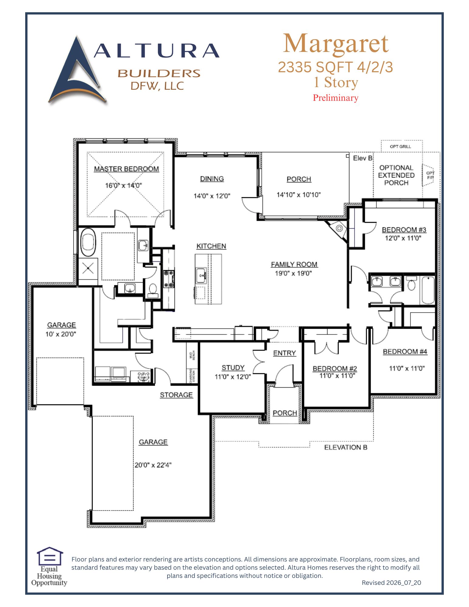 Margaret floor plan