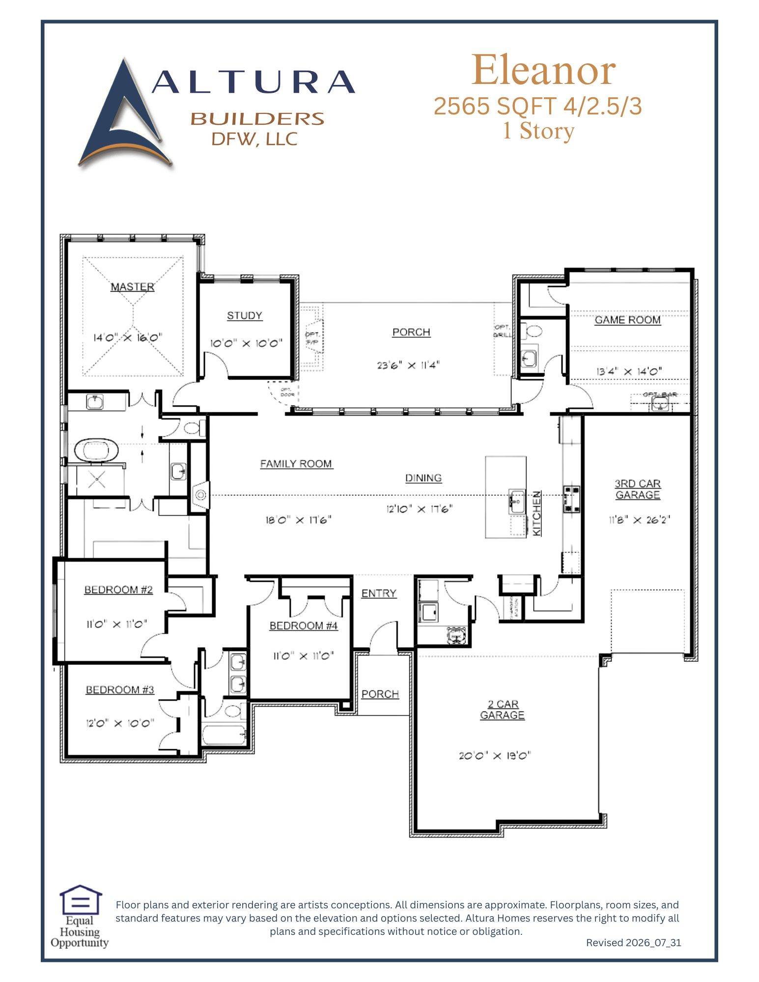 Eleanor floor plan