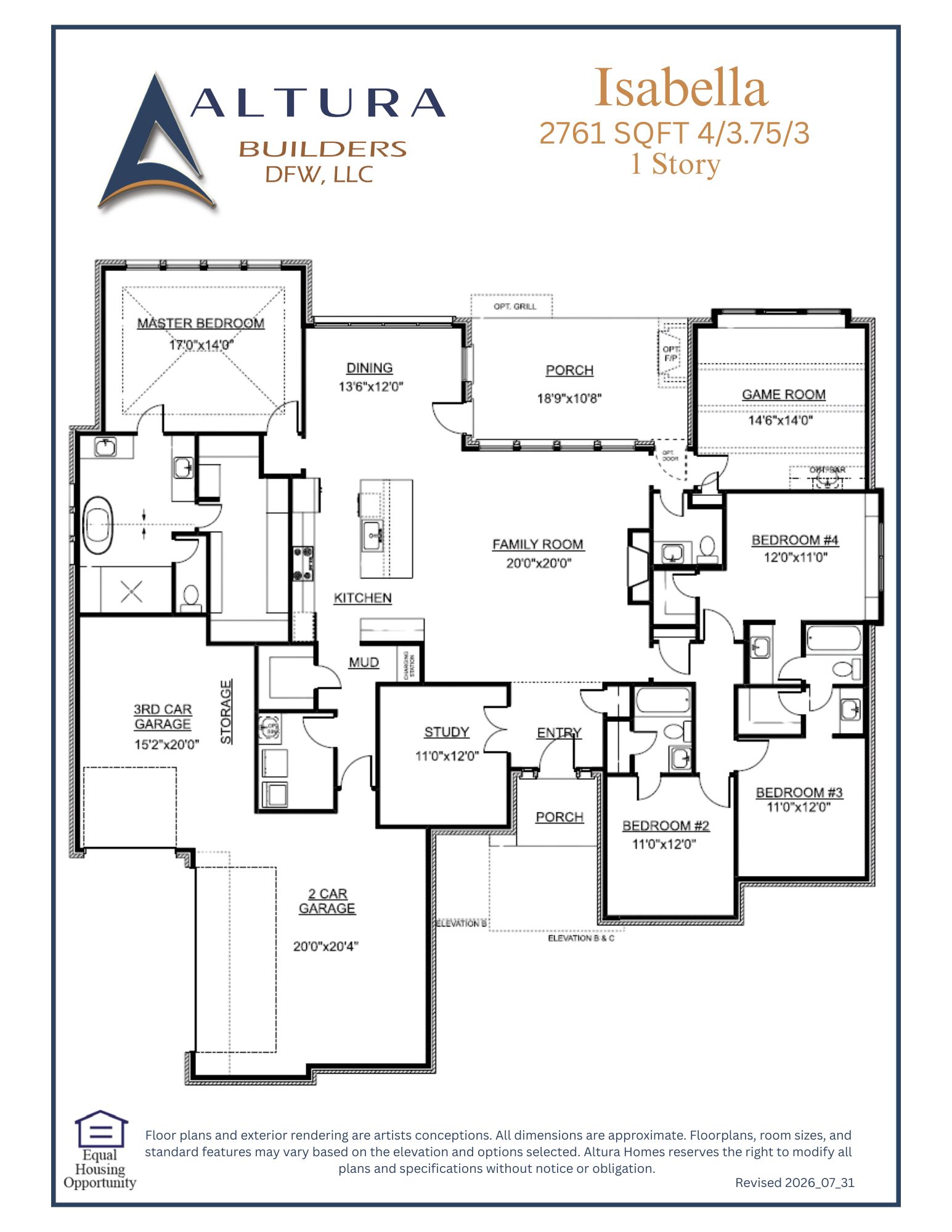 Isabella floor plan
