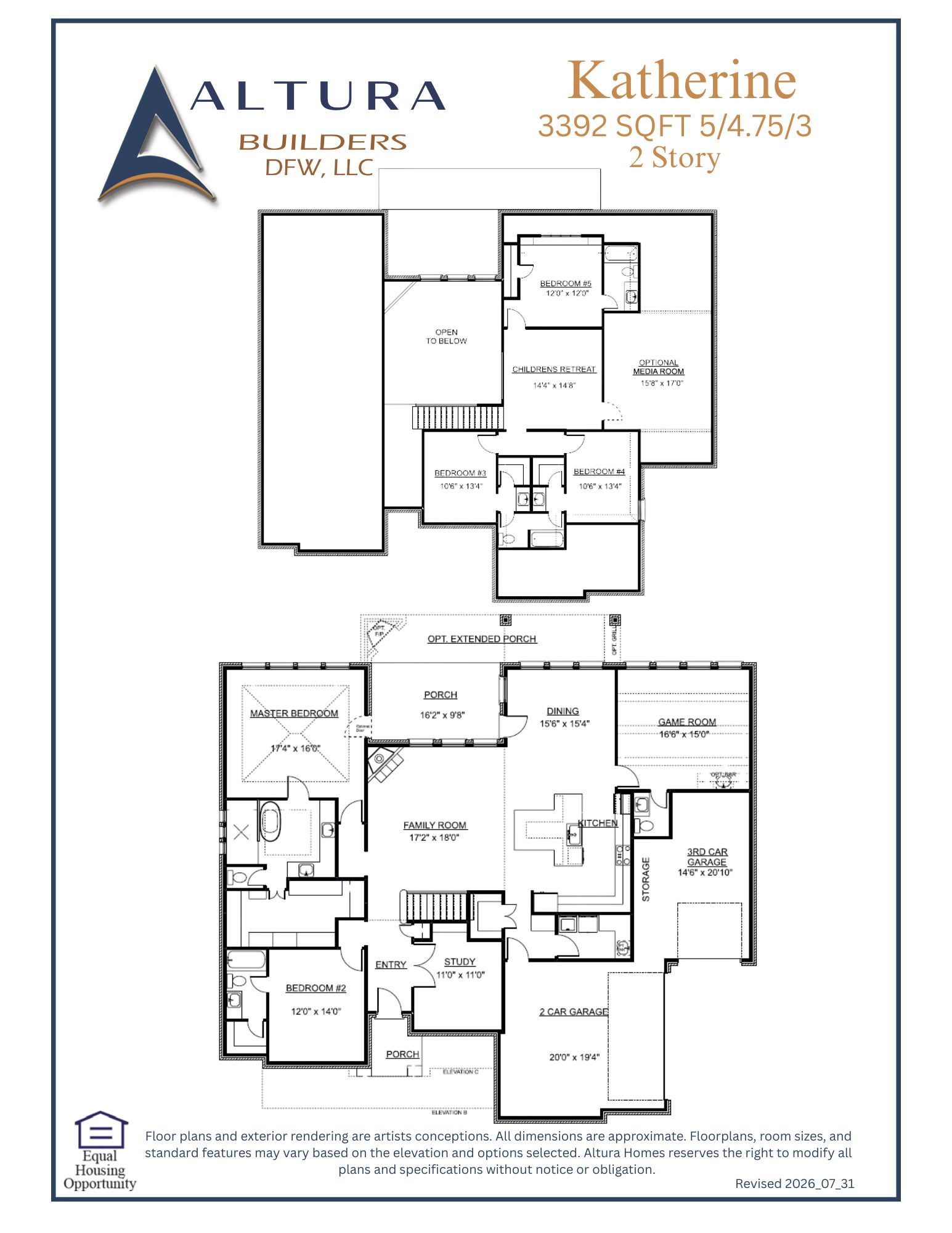 Katherine floor plan