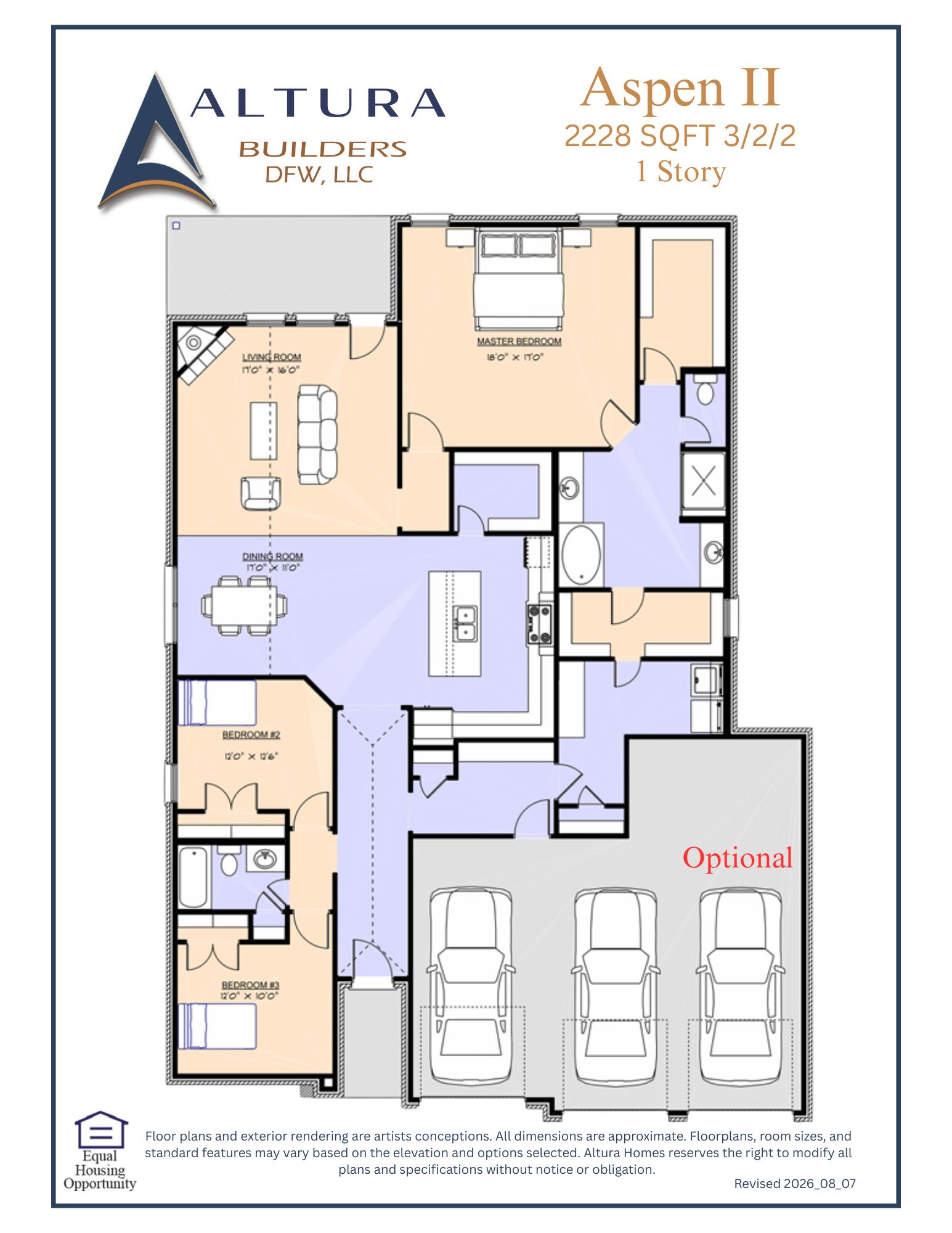 Aspen II floor plan