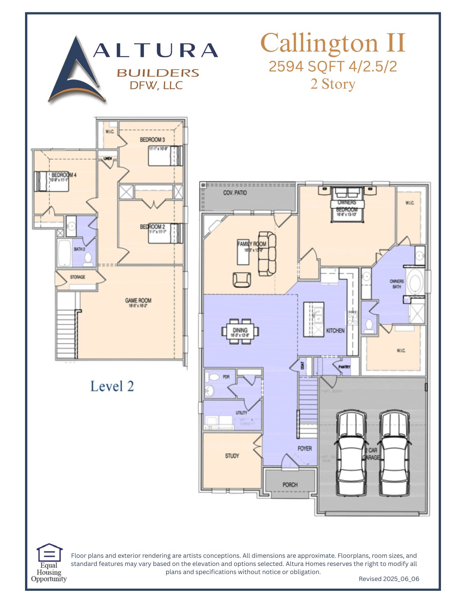 Callington II floor plan
