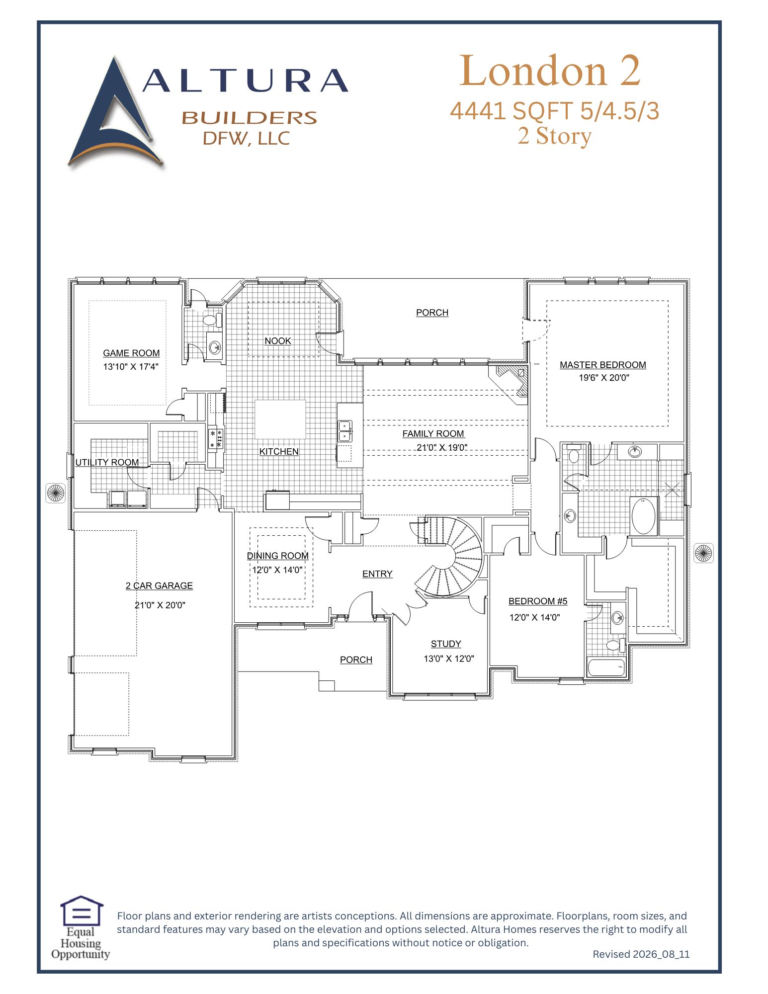 London 2 floor plan