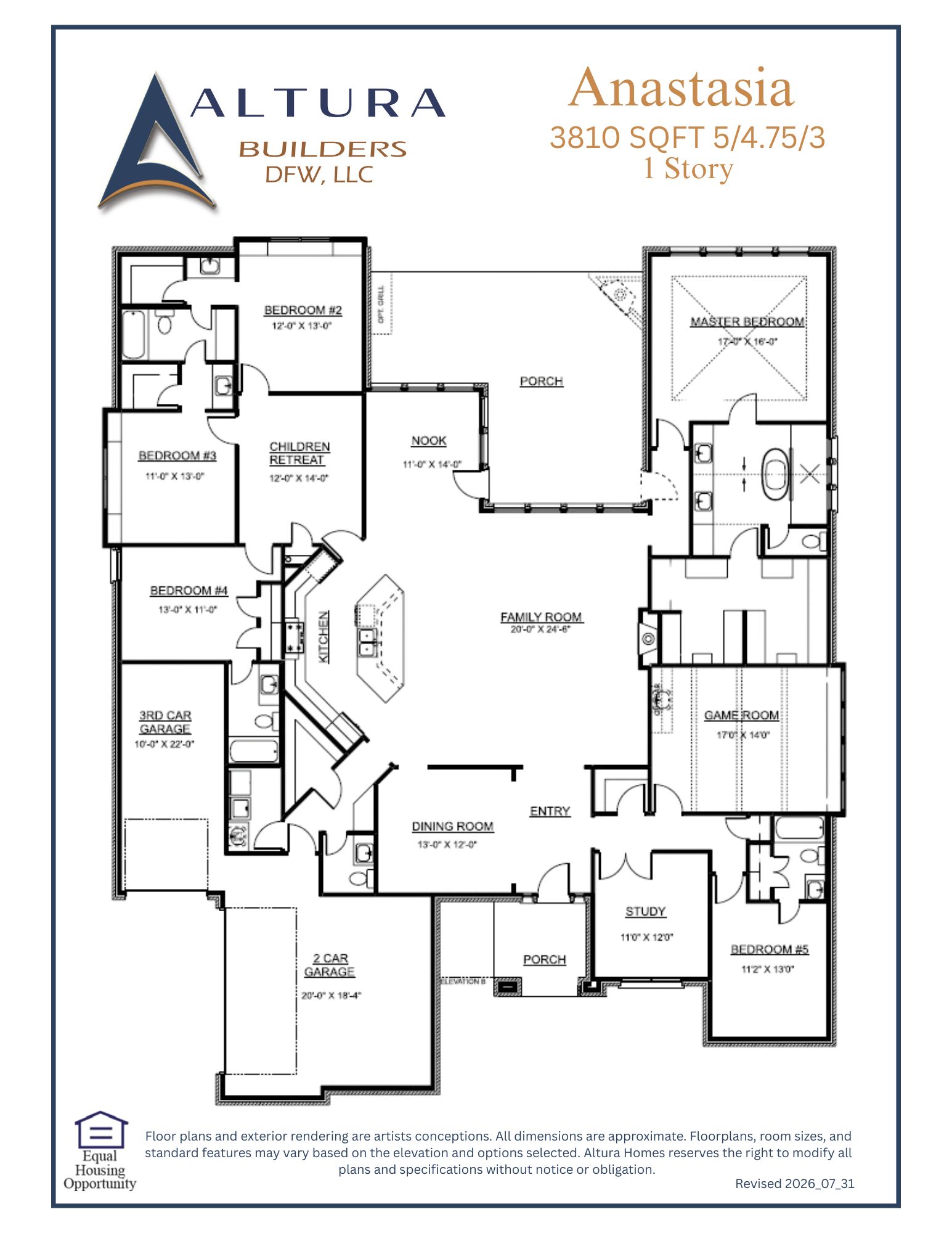 Anastasia floor plan